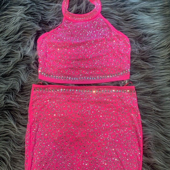 2 piece sparkle skirt set - Picture 1 of 3